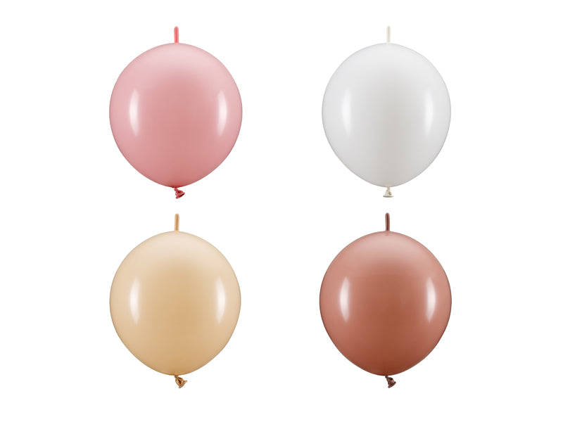 Verbindungsballons, 33 cm, Mix (1 VPE / 20 Stk.) - FeierGlanz